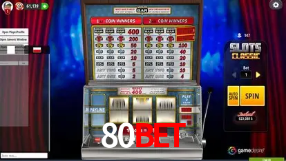 Descubra o Mundo do Cassino Online com 80Bet